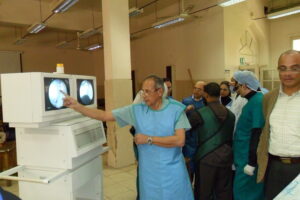 Mortuary teaching by Dr M Iskander