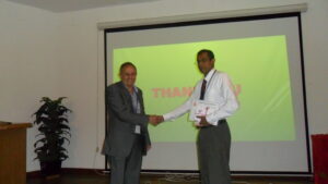 Reward from Serilanka Medical Association to Prof. Iskander
